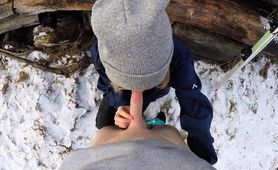 deep-blowjob-leading-to-a-good-doggystyle-fucking-outdoors
