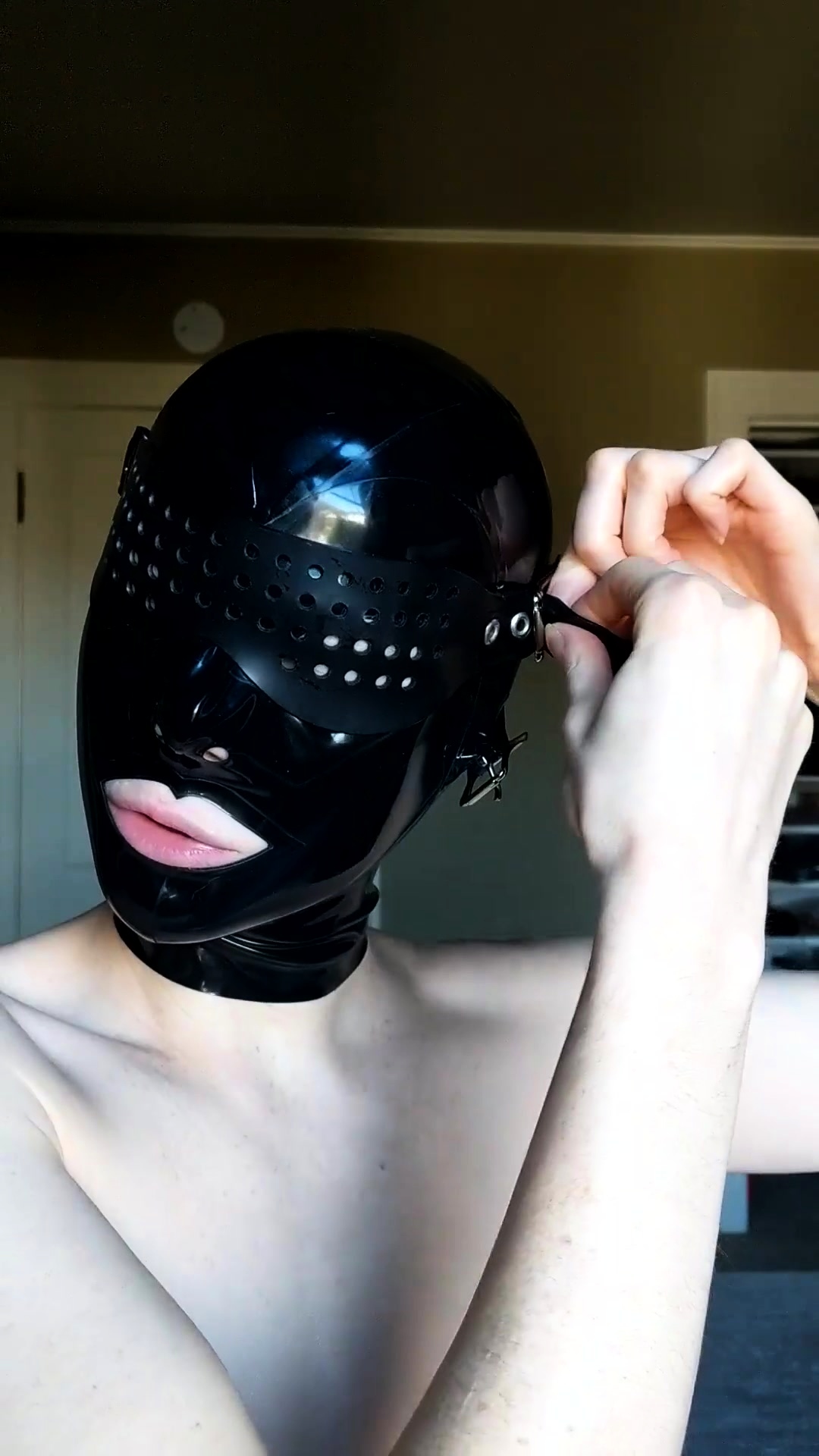 Latex hood porn