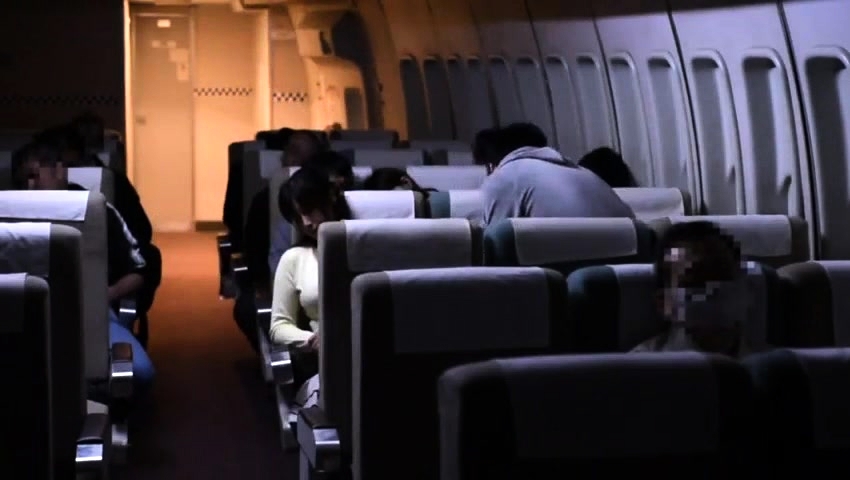 Japanese Plane - Busty Japanese Wife Satisfies Her Desire For Cock On A Plane Video @ Porn  Lib